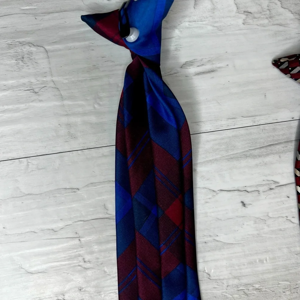 Boys Tie Set - Blue, Red, Burgundy size 24 months - 4 toddler
